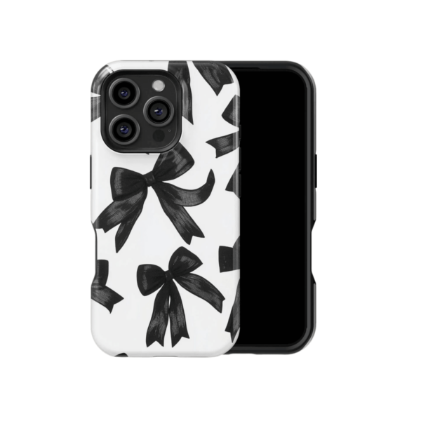 Black Bows Phone Case - Tough