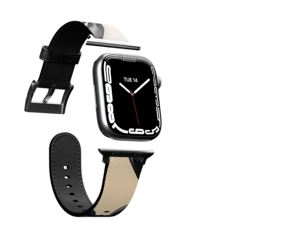 Cream Black Bows Apple Watch Band - Image 2